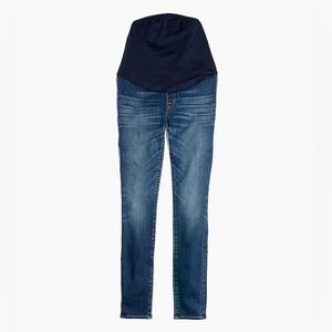 Madewell Maternity Over-the-Belly Skinny Jeans Danny Wash tencel Denim Edition